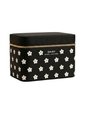 Marc Jacobs Black and White Daisy Cosmetic Case